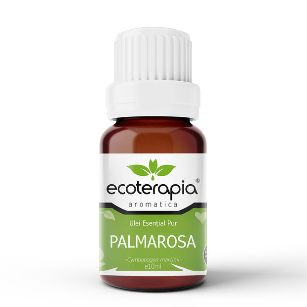 Ulei esential pur de Palmarosa Ecoterapia, 10 ml